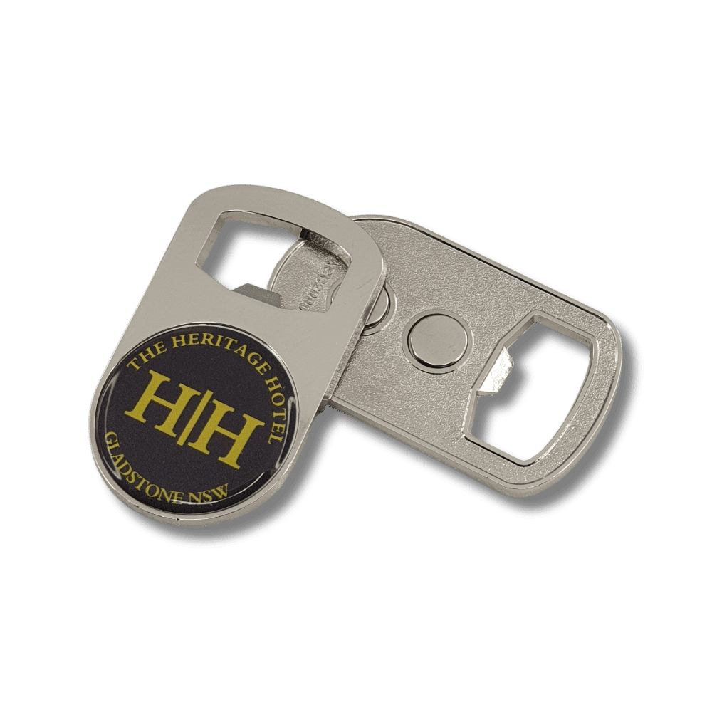 customized-silver-metal-bottle-opener-fridge-magnets-lapelpinsaustralia Customized Metal Bottle Opener Fridge Magnets