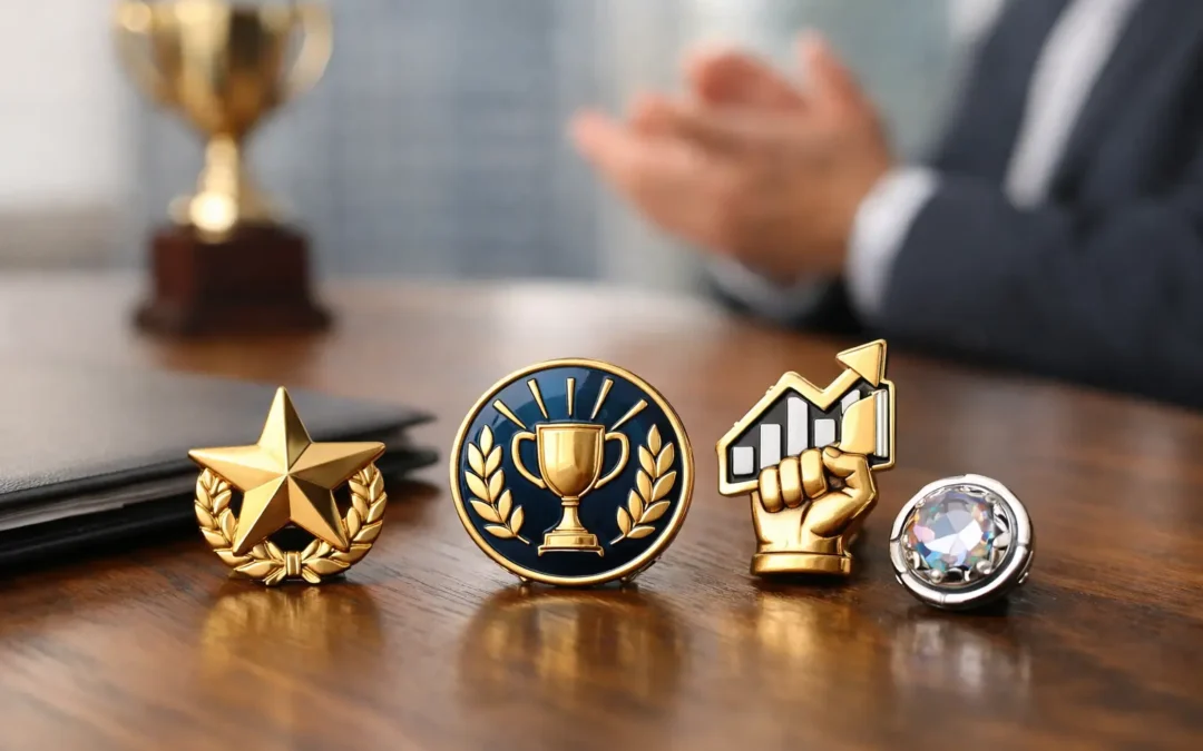 Custom Pins for Staff Awards That Last