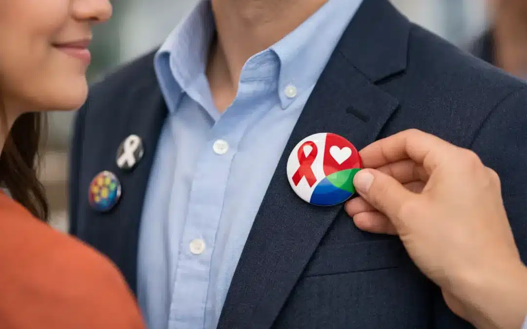How to Create Fundraiser Pins That People Wear
