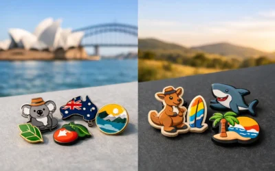 Enamel Pins vs PVC Pins for Australian Brands